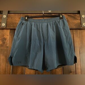 TYR Men's Slate Blue Athletic Swim Shorts